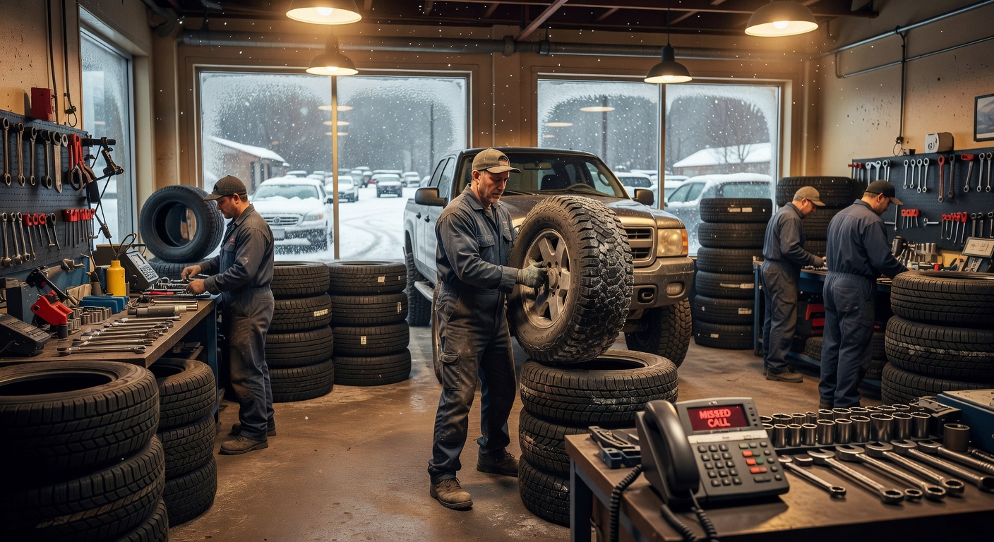 How Much Revenue Are Tire Shops Losing to Missed Calls
